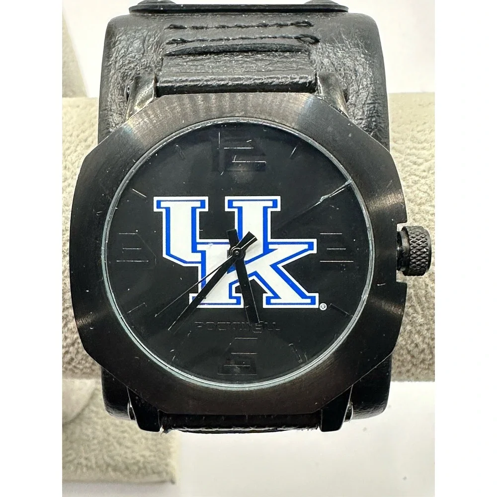 Rockwell NCAA Kentucky Wildcats Men Assassin Watch Black 45MM 8.5